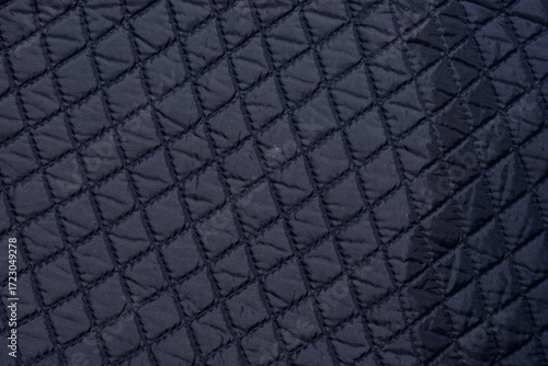 紺色のキルティング