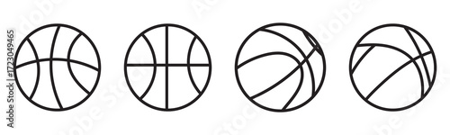 basketball sport equipment solid icon . Basketball logo vector icon eps 10