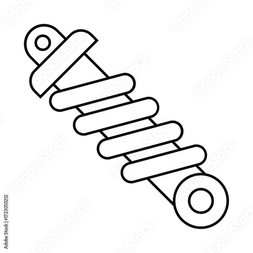 Rear Shock icon design
