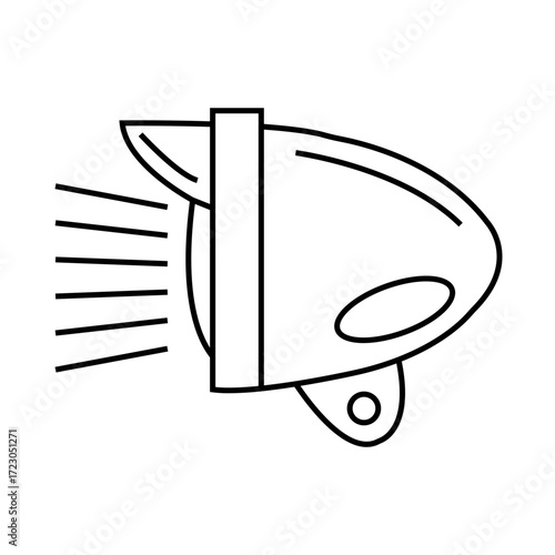 Headlight icon design
