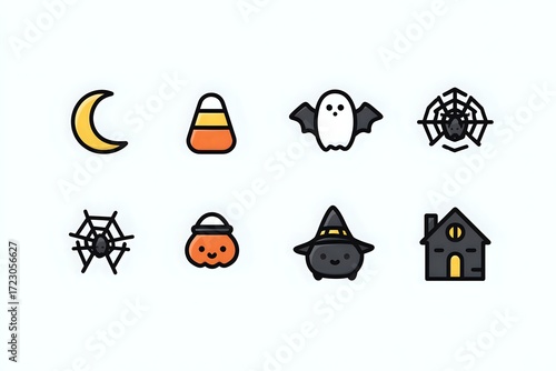 Elegant Halloween Icon Pack for Branding