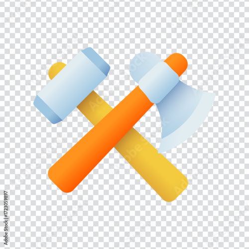 Renovation Tools Icon Design