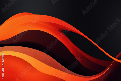 Abstract Dynamic Flowing Shapes