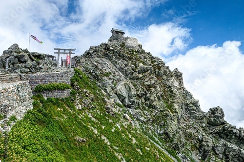 富山県　立山室堂　雄山山頂　雄山神社峰本社
