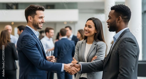 Business People Handshake.