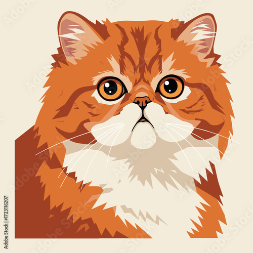 Cute Cat Illustration Vector Set
