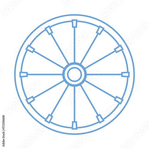 Spokes icon design