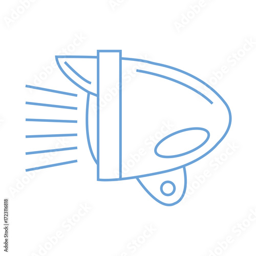 Headlight icon design