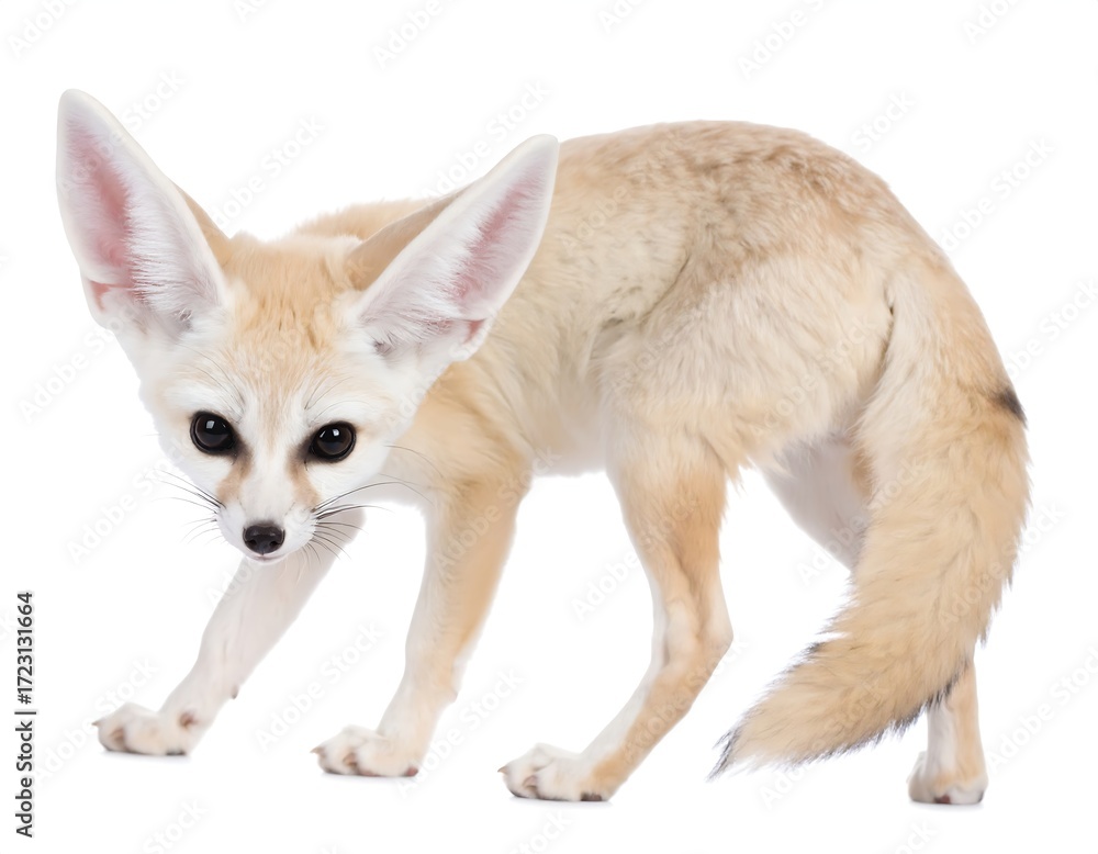 Obraz premium Fennec fox, side view