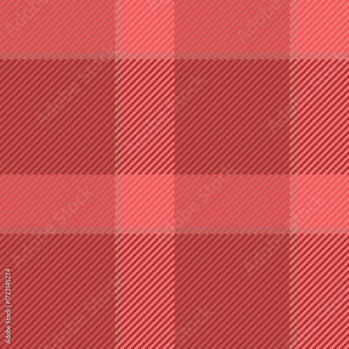 Detailed red plaid texture. Cozy fabric pattern ideal for backgrounds, apparel, or vintage designs. Versatile for crafts and digital artwork.