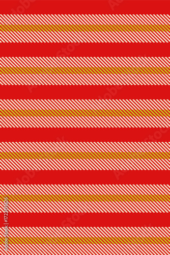 Single fabric lines background, perfection texture vector textile. Aged pattern vertical stripe seamless in red and light colors.