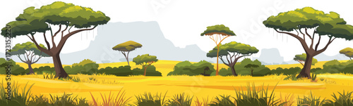 savannah serengeti adventure national isolated
