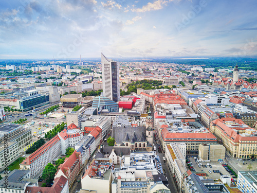 City of Leipzig - view from above