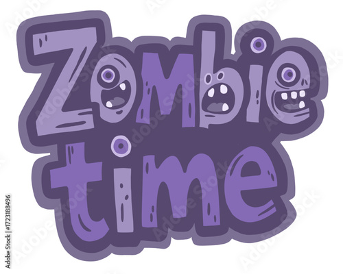 Morado TIEMPO ZOMBI. 
