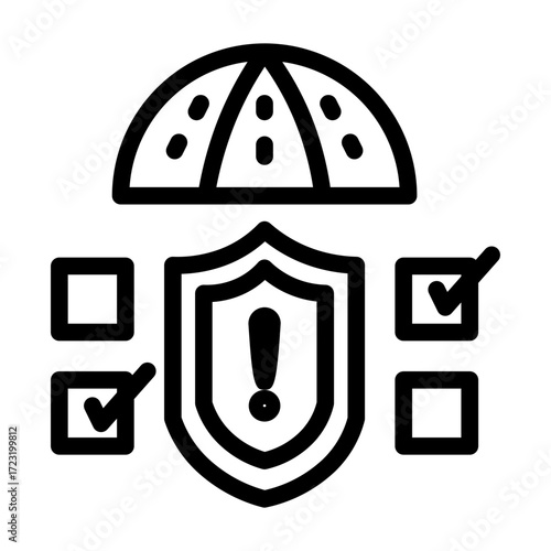 risk line icon