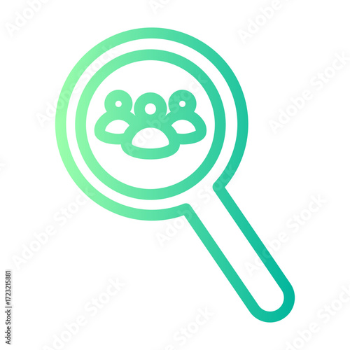 group gradient icon