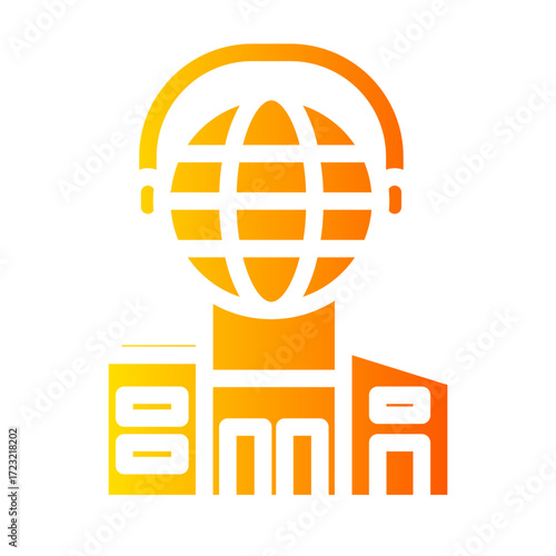 company gradient icon