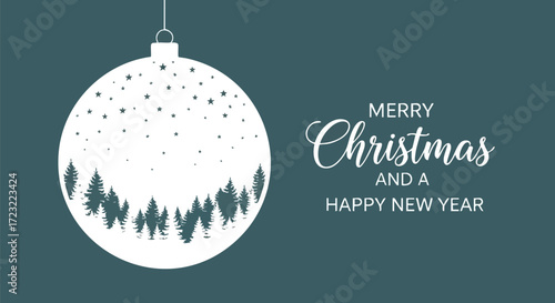 Wishing you a magical Merry Christmas and a joyful Happy New Year filled with festive cheer and winter wonder