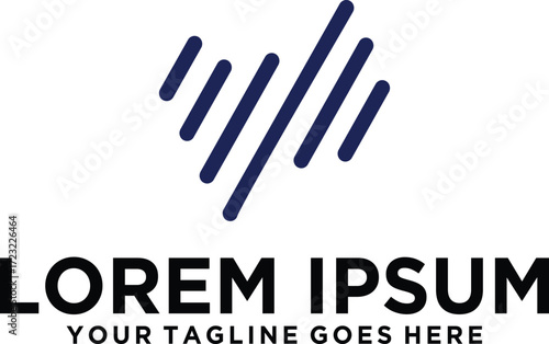 Wealth management letter W logo