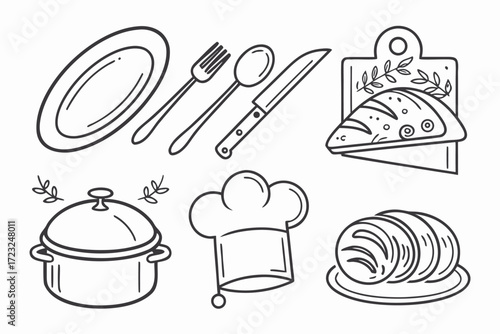 -kitchenware-and-restaurant-icons--vector-line-art.eps