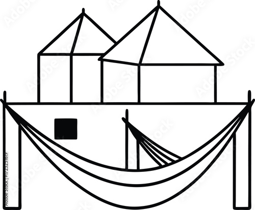 rooftop amphitheater dome design alternative illustration on transparent