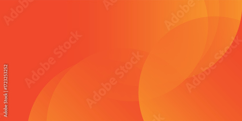 Abstract minimal background with orange color. Dynamic shapes. vector eps10