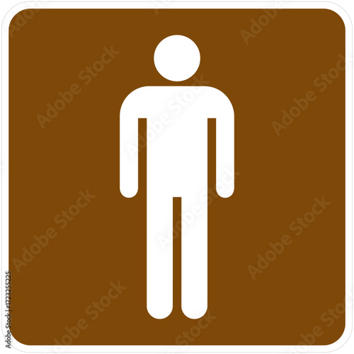 Men’s Restroom, Current Edition of the Manual on Uniform Traffic Control Devices for Streets and Highways.