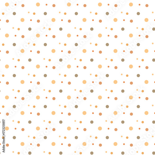 Multicolor background, colorful vector texture with circles. Splash effect banner. Dotted abstract illustration with drops of rain. Seamless pattern for fabric, textile.