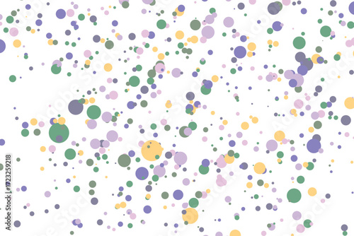 Light multicolor background, colorful vector texture with circles. Splash effect banner. Glitter silver dot abstract illustration with blurred drops of rain. Pattern for web page, banner,poster, card.
