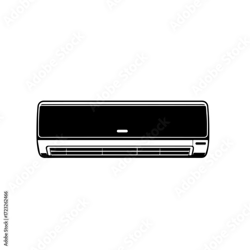 Air Conditioner Vector Illustration – Modern Cooling and Ventilation System