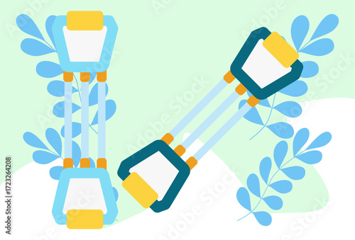 Expander Concept Illustration Vector Style