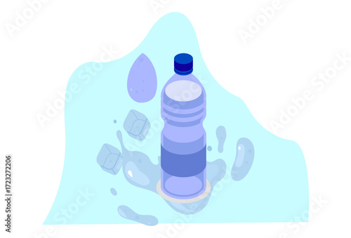 Water Concept Illustration Vector Style
