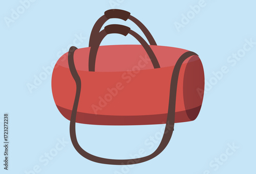 Sport Bag Concept Illustration Vector Style