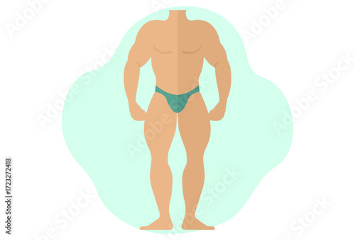 Jockstrap Concept Illustration Vector Style