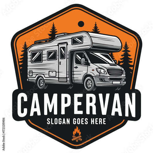 Campervan Adventure Travel Vehicle Exploration.