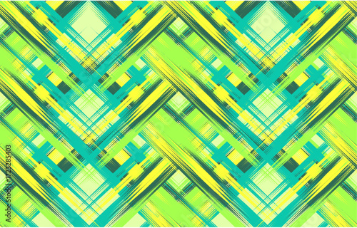 Design Textile ikat wave abstract geometric ikat, design ikat vector for background, wallpaper, carpet, wrapping, fabric, textile fashion wearing.