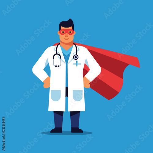 The Superhero Doctor A Symbol of Medical Strength and Compassion