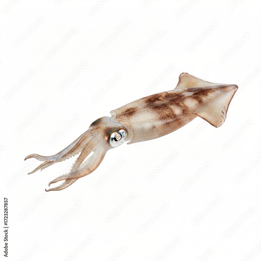 Obraz premium octopus on a white background