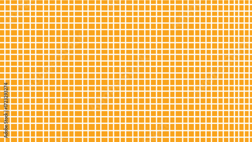 Minimal yellow abstract grid pattern forming modern vector background