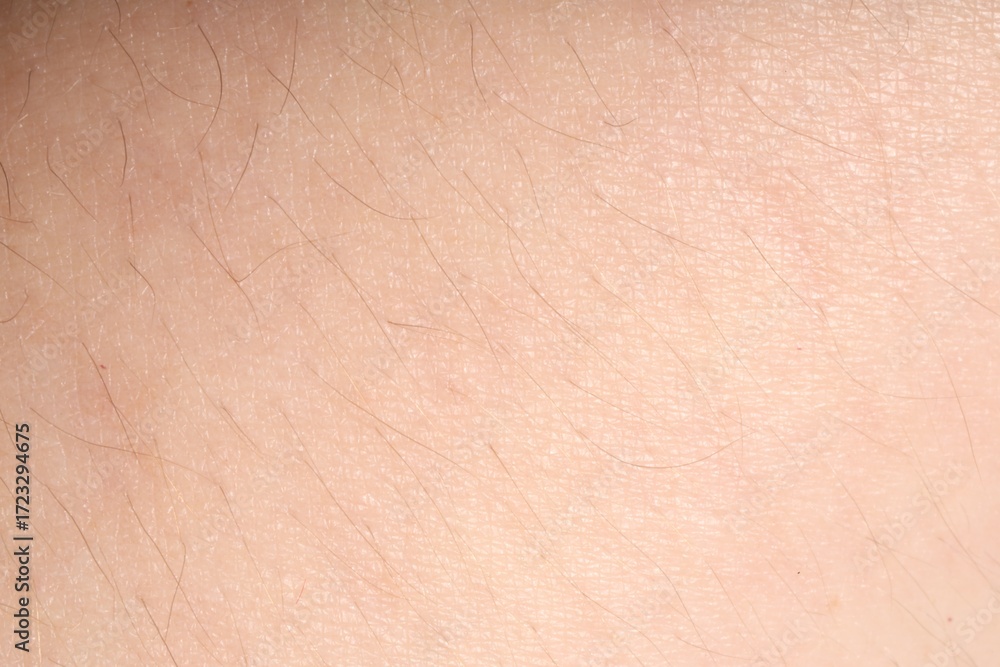 Fototapeta premium Macro view of normal skin as background