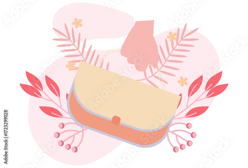 Clutch Concept Illustration Vector Style