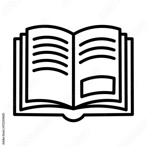 Book icon design 