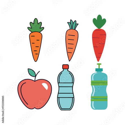 vegetables and fruits