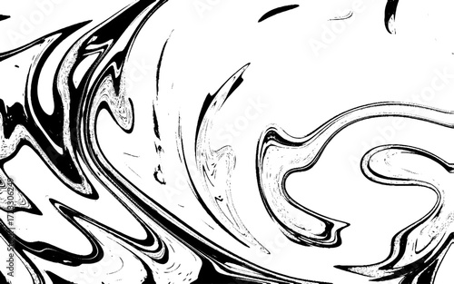 Monocolor alcohol ink marbling raster background. Liquid waves and stains minimalistic illustration. Beautiful abstract painting is a painting technique Ebru . 
