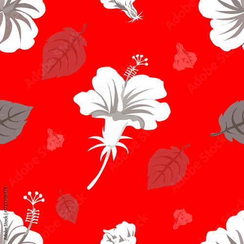 Vintage Floral Damask Seamless Vector Pattern, Mystic Lavender Baroqoue Seamless Pattern. 
