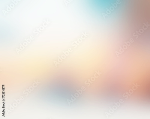 Abstract colorful bokeh background blur