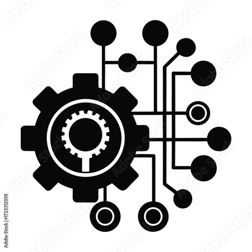 Decoding the Core: A Symbolic Representation of AI, Machine Learning, and the Digital Nervous System within a Mechanized Framework
