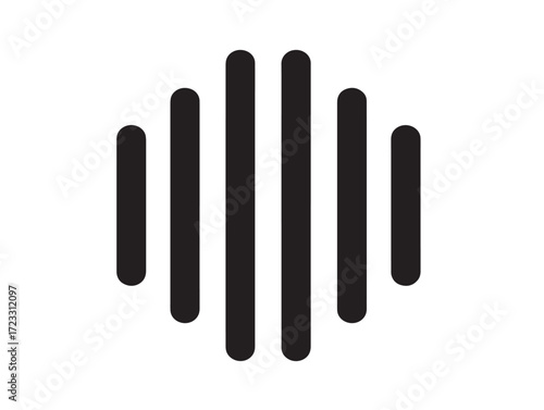 Professional stock exchange icon drawn in clean vector