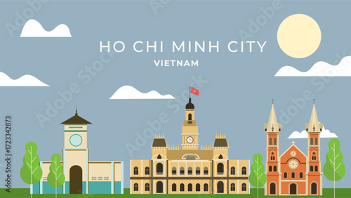 Vietnam city travel ho chi Minh city
