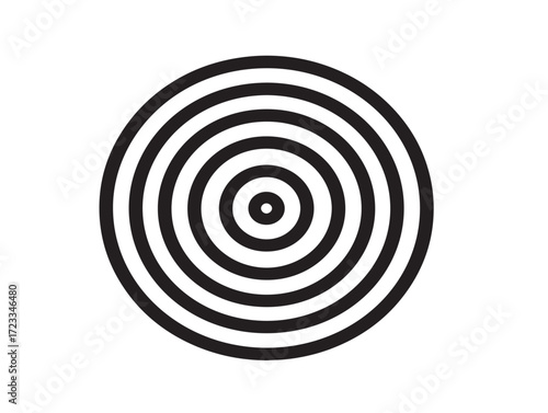 Elegant Audio Visual Symbol Illustration with Clean Design Style